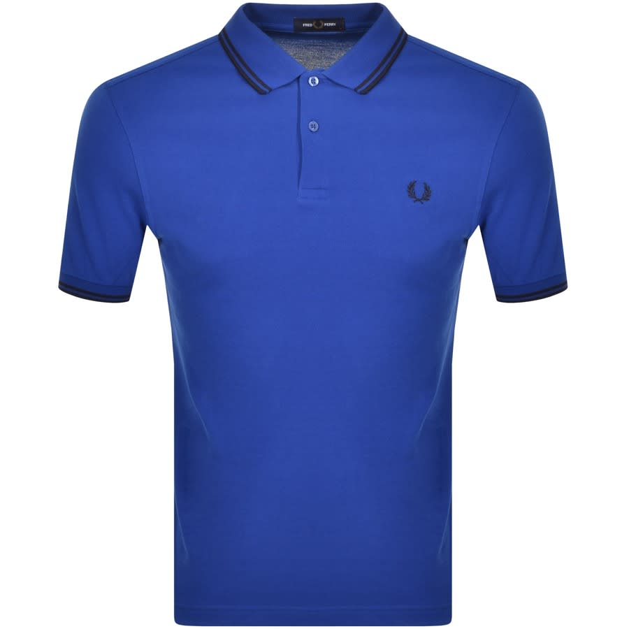 Alternative Image for ProductFred Perry Twin Tipped Polo T Shirt Blue1